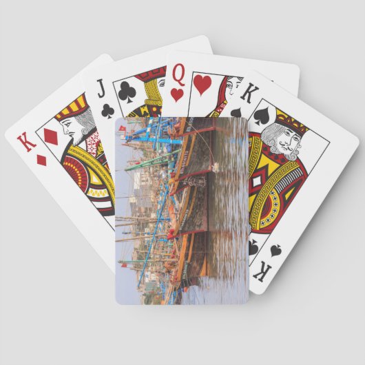 Vissersvloot Pokerkaarten (Achterkant)