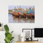 Vissersvloot Poster (Thuiskantoor)