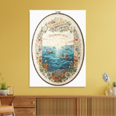 Visserszeeën Canvas Afdruk (Insitu (Woonkamer))