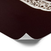 Visservers met gekerfde ivoren handvatten poster (Hoek)