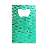 "Vissesschaalflesopener" Creditkaart Flessenopener (Achterkant)