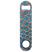 "Vissesschaalflesopener" Speed Flessenopener (Voorkant)