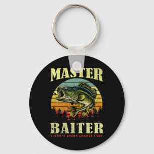 Visshirt Master-byiter Grappig Byss Papa Sleutelhanger