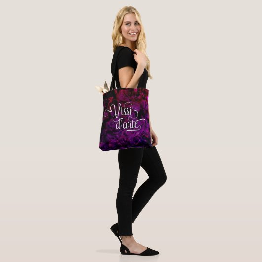 Vissi d'arte Tosca gemstone texture all-over-print Tote Bag (Op model)