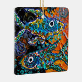 Vissiervis Keramisch Ornament (Rechts)