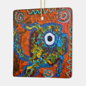 Vissiervis Keramisch Ornament (Links)