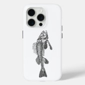 Visskelet Case-Mate iPhone Case (Achterkant)