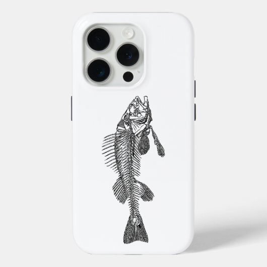 Visskelet Case-Mate iPhone Case (Achterkant)