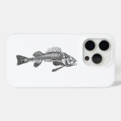 Visskelet Case-Mate iPhone Case (Achterkant (horizontaal))