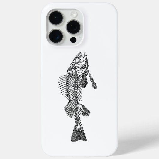 Visskelet Case-Mate iPhone Case (Achterkant)