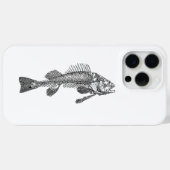 Visskelet Case-Mate iPhone Case (Achterkant (horizontaal))