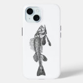 Visskelet Case-Mate iPhone Case (Achterkant)