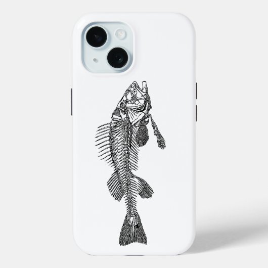 Visskelet Case-Mate iPhone Case (Achterkant)