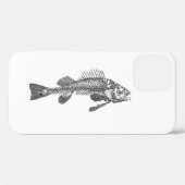 Visskelet Case-Mate iPhone Case (Achterkant (horizontaal))