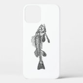 Visskelet Case-Mate iPhone Case (Achterkant)