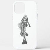 Visskelet Case-Mate iPhone Case (Achterkant)