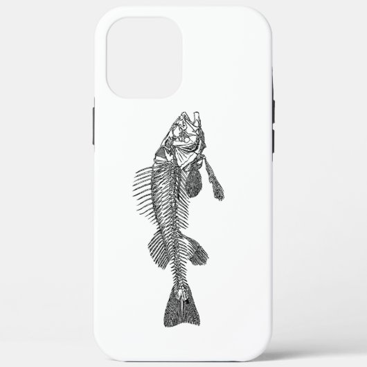Visskelet Case-Mate iPhone Case (Achterkant)