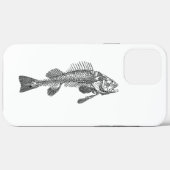 Visskelet Case-Mate iPhone Case (Achterkant (horizontaal))