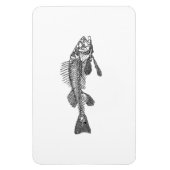 Visskelet Magneet (Verticaal)