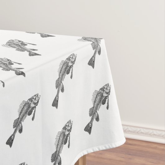 Visskelet Tafelkleed (Voorbeeld)