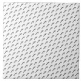 Visskelet Tegeltje (Voorkant)