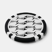 Visskeletten Pokerchips (Enkel)
