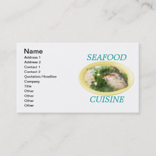 Vissoep Visitekaartje