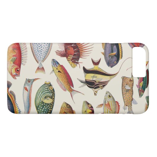 Vissoorten Case-Mate iPhone Case (Achterkant (Horizontaal))
