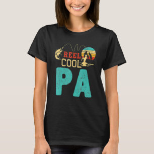 Visspoel Cool Pa Vaderdag Voor Visser T-shirt