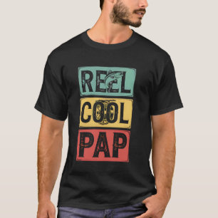 Visspoel Cool Pap Grappige Vissen Vader Visser T-shirt