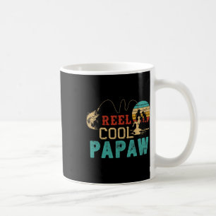 Visspoel Cool Papaw Vaderdag Cadeau Visser Koffiemok