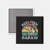 Visspoel Cool Papaw Vaderdag Grappig B Vader Magneet (Voorkant / Achterkant)