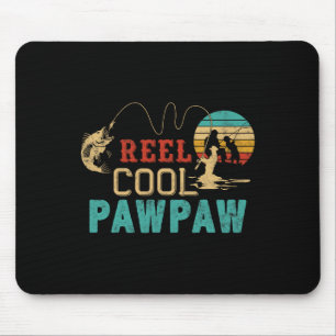 Visspoel Cool Pawpaw Vaderdag Cadeau Visser Muismat