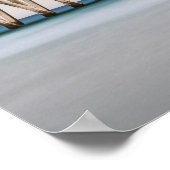 Vissteiger van Navarre Beach Poster (Hoek)