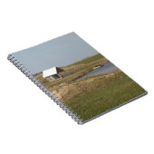 Visstekort in het land notitieboek (Rechterzijde)