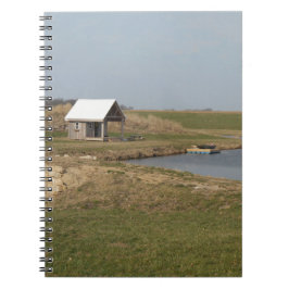 Visstekort in het land notitieboek