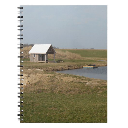 Visstekort in het land notitieboek (Voorkant)