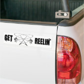 vissterfte bumpersticker (Op Truck)