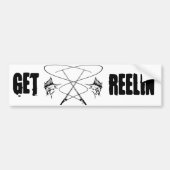 vissterfte bumpersticker (Voorkant)