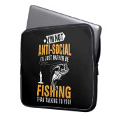 Vissthema Laptop Sleeve (Voorkant Links)