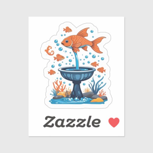 Vissticker Sticker (Vel)