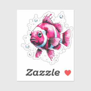 Vissticker Sticker