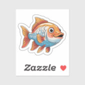 Vissticker Sticker (Vel)