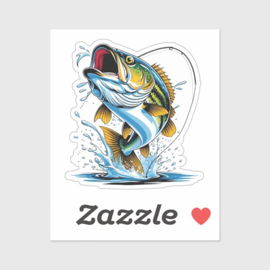 Visstickers Sticker (Vel)