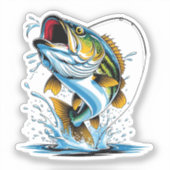 Visstickers Sticker (Voorkant)