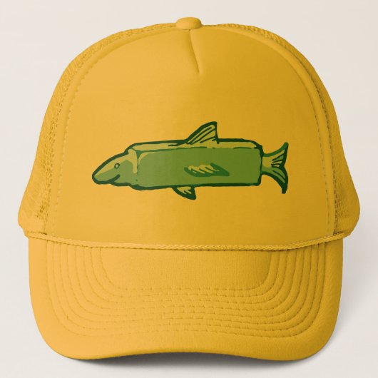 Visstickervis Trucker Pet (Voorkant)