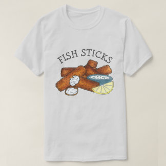Vissticks Visvissingers Tartarsaus T-shirt