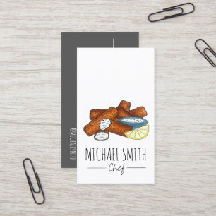 Vissticks Visvissingers Tartarsaus Visitekaartje