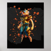 Visstokje Poster (Voorkant)