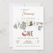 Vist 1e verjaardag O-Fish-Ally One Verjaardag Kaart (Voorkant)